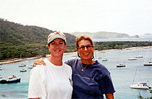 Lara and Capt Pat in the Grenadines